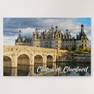 Chateau de Chambord, Chambord, France Jigsaw Puzzle