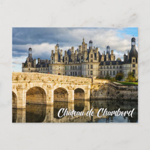 Chateau de Chambord, Chambord, France Postcard