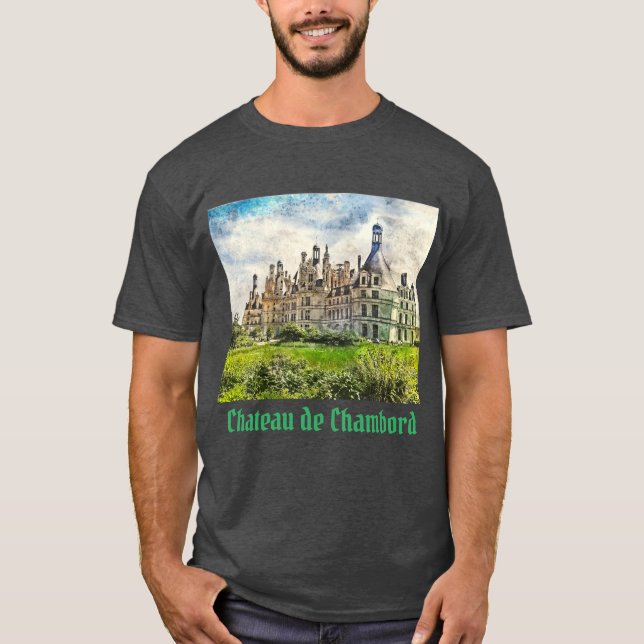 Chateau de Chambord, France. T-Shirt (Front)