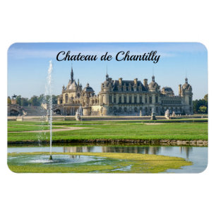 Chateau de Chantilly and Le Notre Garden - France Magnet
