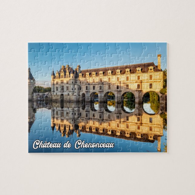 Chateau de Chenonceau, France Jigsaw Puzzle (Horizontal)