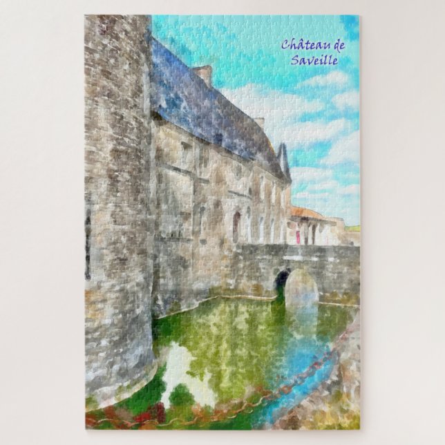 Château de Saveille Jigsaw Puzzle (Vertical)