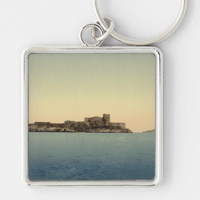 Chateau d'If, Marseilles, France Key Ring (Front)