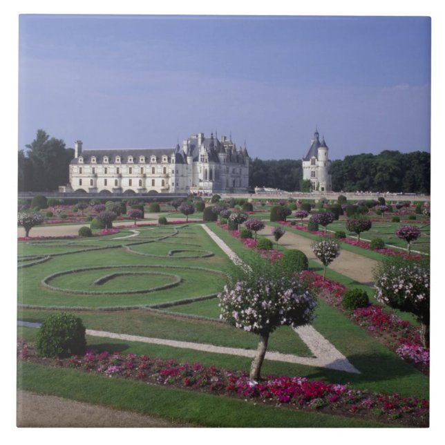Chateau du Chenonceau, Loire Valley, Tile (Front)