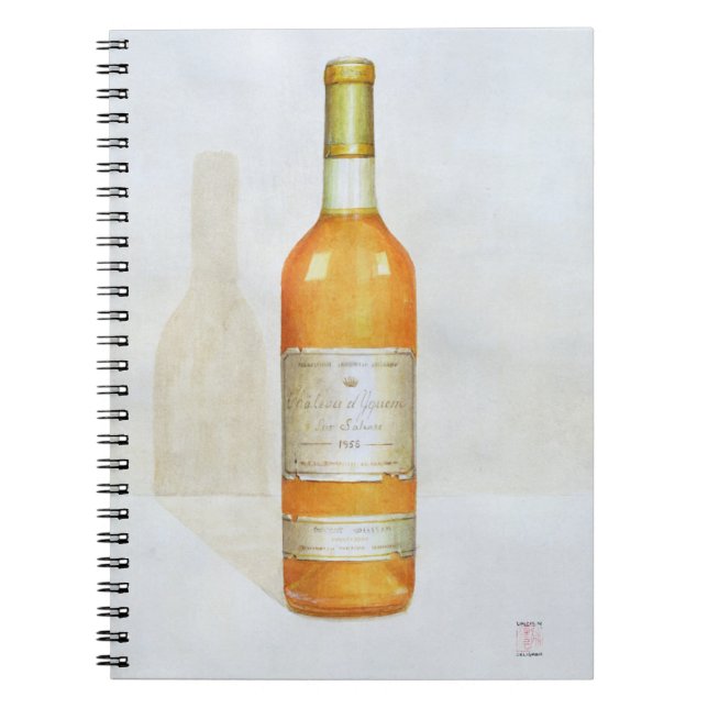 Chateau d'Yquem 2003 Spiral Notebook (Front)