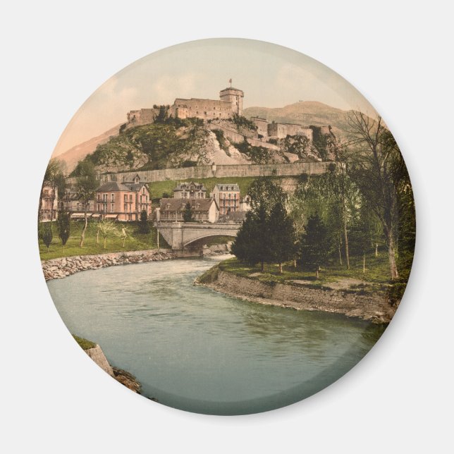 Château Fort de Lourdes, Lourdes, France Magnet (Front)