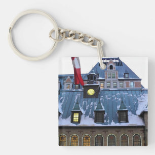 Chateau Frontenac, Quebec, Canada Key Ring