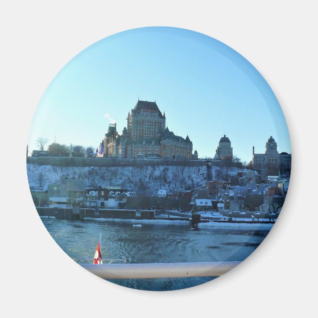 Chateau Frontenac, Quebec, Canada Magnet (Front)