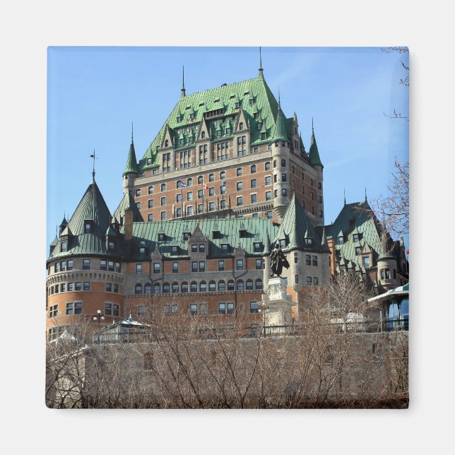 Château Frontenac, Québec, Canada Magnet (Front)