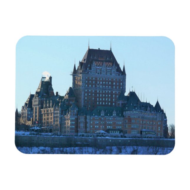 Chateau Frontenac, Quebec, Canada Magnet (Horizontal)