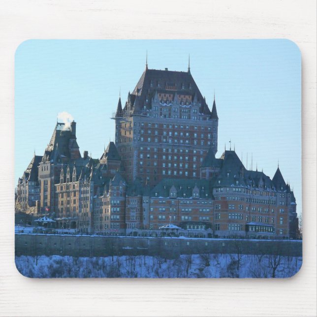 Chateau Frontenac, Quebec, Canada Mouse Pad (Front)