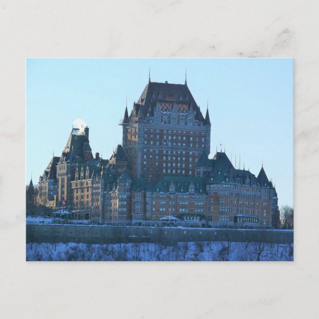 Chateau Frontenac, Quebec, Canada Postcard (Front)