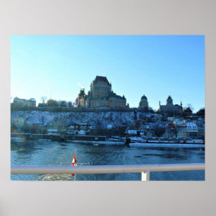 Chateau Frontenac, Quebec, Canada Poster