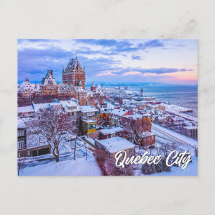 Chateau Frontenac, Quebec City, Quebec, Canada Postcard