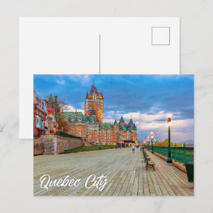 Chateau Frontenac, Quebec City, Quebec, Canada Postcard