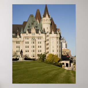 Chateau Laurier Hotel in Ottawa, Ontario, Canada Poster
