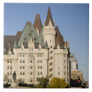 Chateau Laurier Hotel in Ottawa, Ontario, Canada Tile