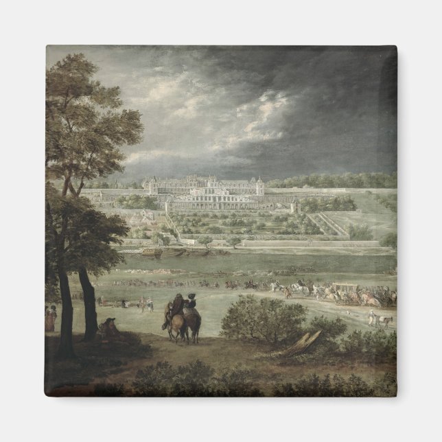 Chateau-Neuf de St. Germain-en-Laye in 1655 Magnet (Front)