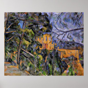 Chateau Noir by Paul Cezanne Poster
