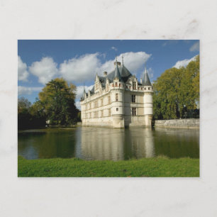 Chateau of Azay-le-Rideau, Indre-et-Loire, 2 Postcard