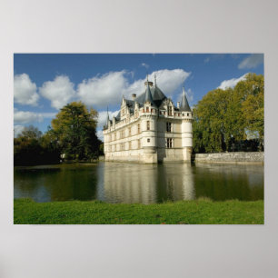 Chateau of Azay-le-Rideau, Indre-et-Loire, 2 Poster