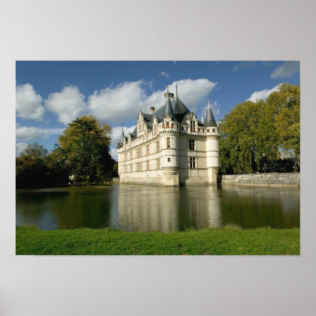 Chateau of Azay-le-Rideau, Indre-et-Loire, 2 Poster (Front)