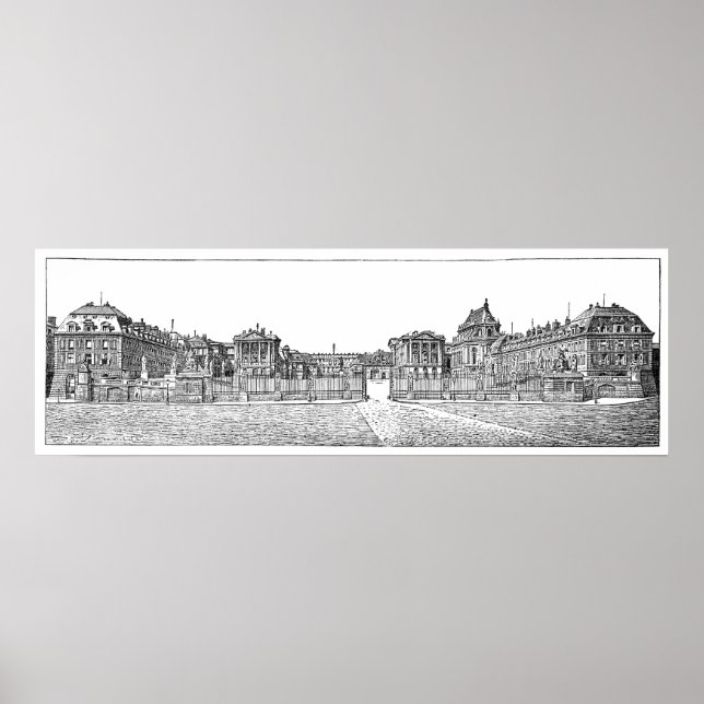 Chateau of Varsailles Poster (Front)