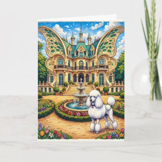 Château Papillion ,Poodle Card