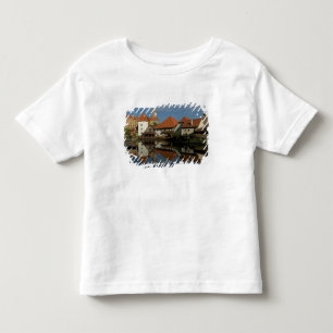 Chateau tower, Vltava River, Cesky Krumlov, Toddler T-Shirt