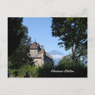 Chateaux Chillon Postcard