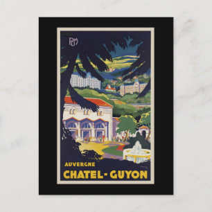 Chatel-Guyon Auvergne Postcard