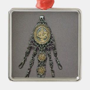 Chatelaine, late 18th century metal tree decoration