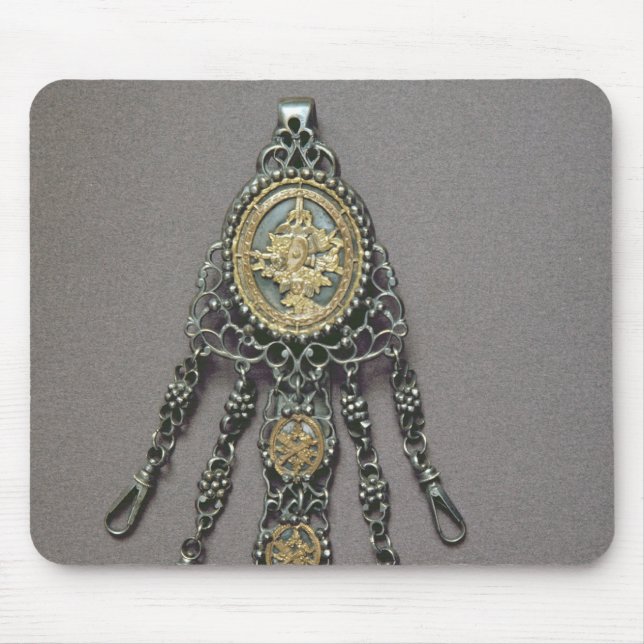 Chatelaine, late 18th century mouse pad (Front)