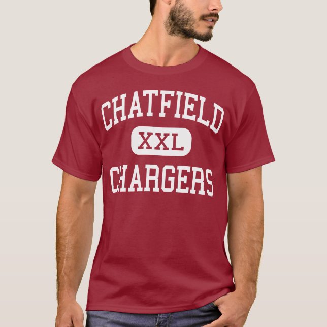 Chatfield - Chargers - Senior - Littleton Colorado T-Shirt (Front)