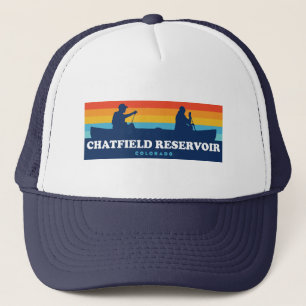 Chatfield Reservoir Colorado Canoe Trucker Hat