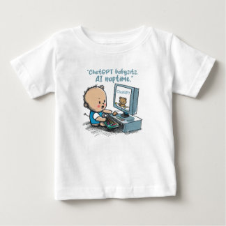 "ChatGPT's Junior Developer" Genius baby gifts T-Shirt