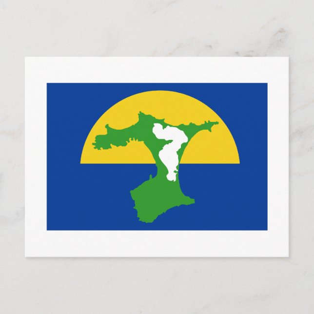 Chatham Islands Flag Postcard (Front)