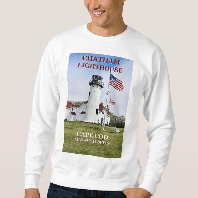 Chatham Lighthouse, Cape Cod Sweatshirt (Front)