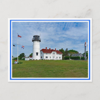 Chatham MA Coast Guard Station Lighthouse Postcard
