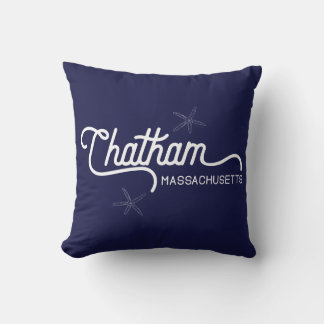 Chatham Massachusetts Nautical Cushion