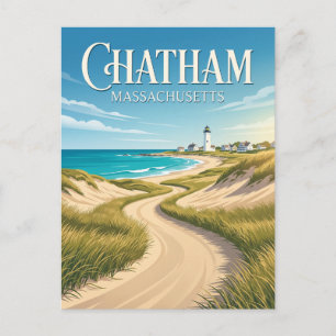 Chatham USA Postcard