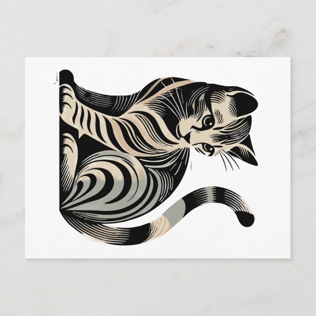 Chaton Postcard (Front)