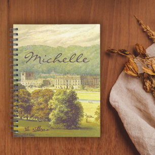 Chatsworth Derbyshire Jane Austen Darcy Pemberly Notebook