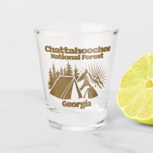 Chattahoochee National Forest Georgia Shot Glass