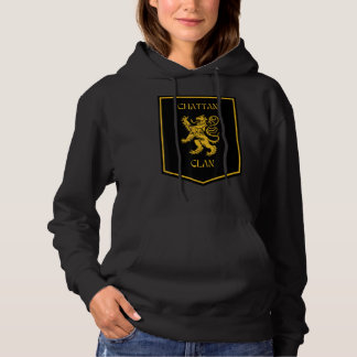 Chattan Clan Scottish Lion Badge Hoodie