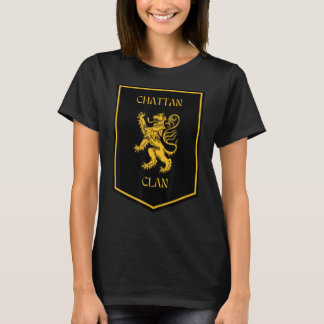 Chattan Clan Scottish Lion Badge T-Shirt