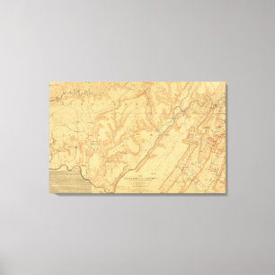 Chattanooga Campaign 3 Canvas Print