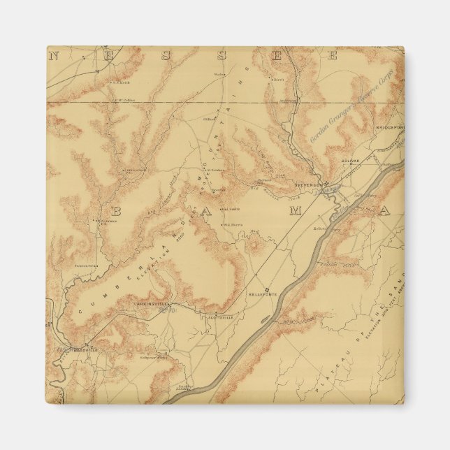 Chattanooga Campaign 3 Magnet (Front)