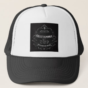 Chattanooga City Tennessee Art - The Scenic City Trucker Hat