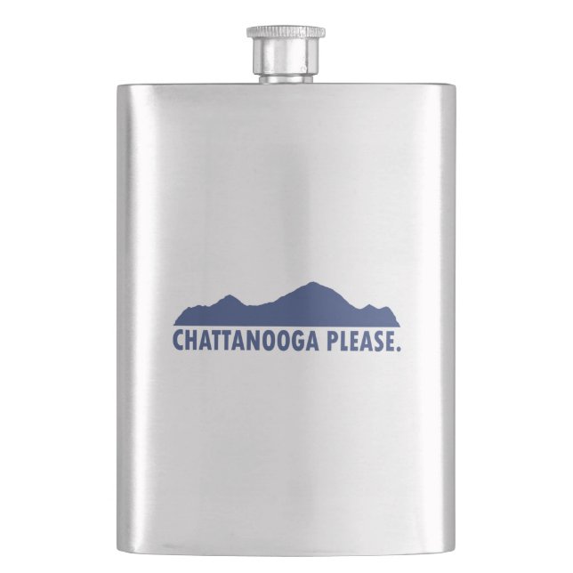 Chattanooga Please Hip Flask (Front)